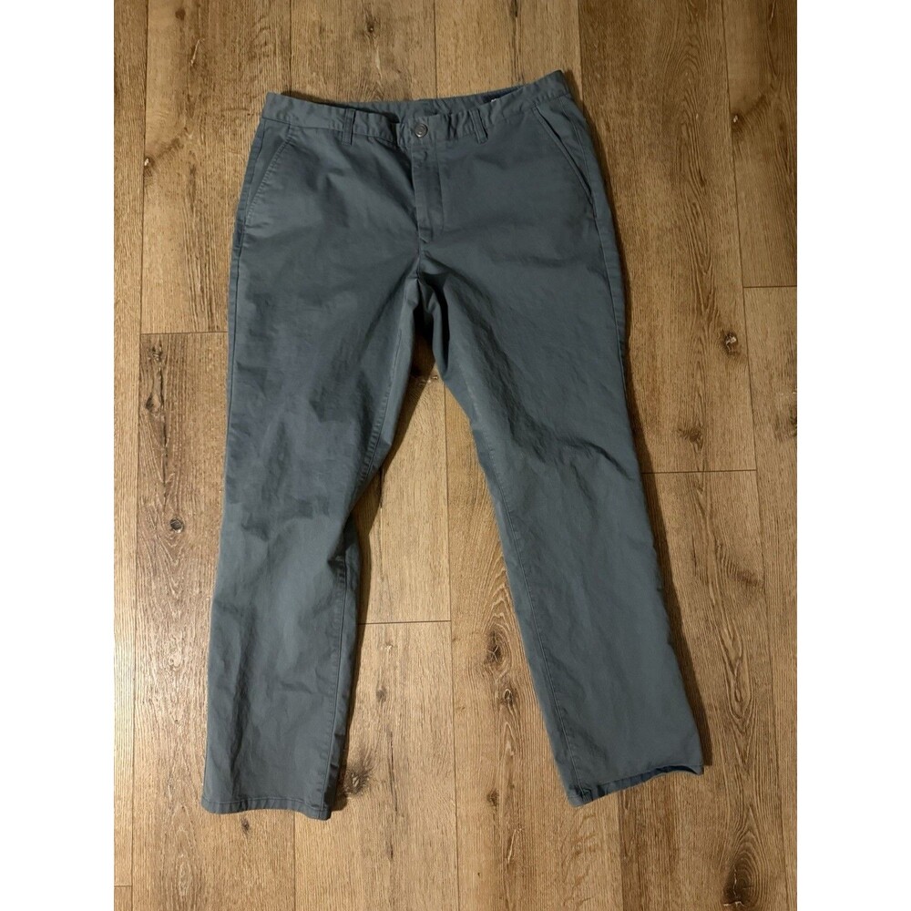 Bonobos Mens Gray Chino Slim Pants Size 38 x 32